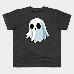 Cute chunky ghost halloween design Kids T-Shirt